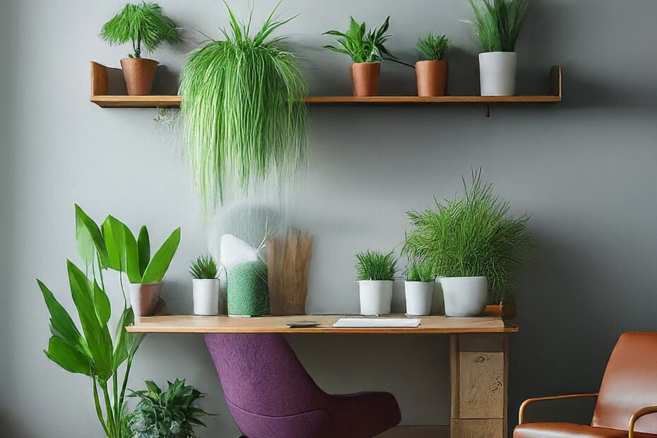 Picture of interior plants